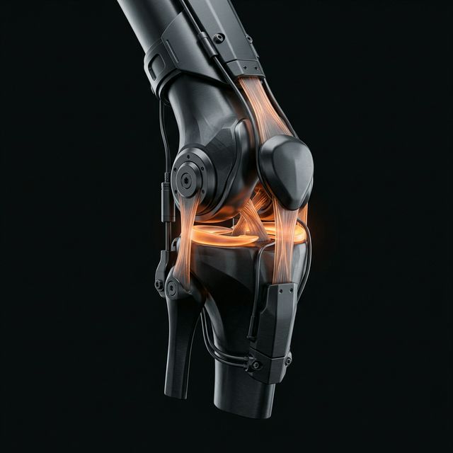 Futuristic Knee Anatomy